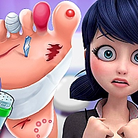 Miraculous Ladybug Foot Doctor Game Cover