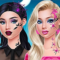 Pop Culture Halloween Makeup Game Cover