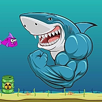 Scary Mad Shark Game Cover