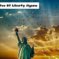 Statue Of Liberty Jigsaw Game Cover