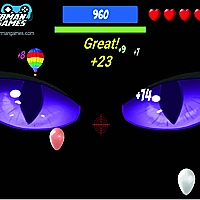 Ballon Shooting Creepy Game Cover