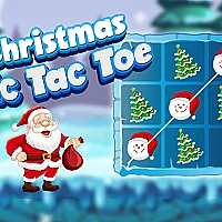 Christmas Tic Tac Toe Game Cover