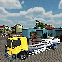 Euro Truck Heavy Vehicle Transport 3D Game Cover
