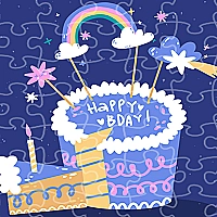 Happy Birthday Jigsaw Game Cover