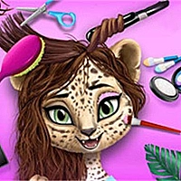 Jungle Animal Summer Makeover Game Cover