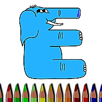 Letters Coloring Book Game Cover