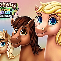Ponyville Adventure The Great Unicorn Awakening Game Cover