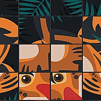 Puzzle Animal Rotate Game Cover