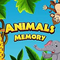 Animals Memory HTML5 Game Cover