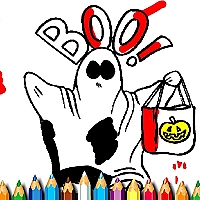 Halloween Coloring Book Game Cover