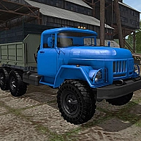 Russian Trucks Jigsaw Game Cover