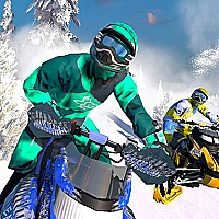 Snow Moto Racing Game Cover