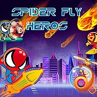 Spider Fly Heroes Game Cover