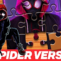 Spider-Man Across the Spider-Verse Jigsaw Puzzle Game Cover