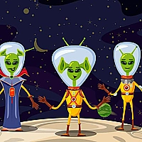 Aliens In Space Hidden Game Cover