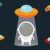 Astronaut vs Aliens Game Cover
