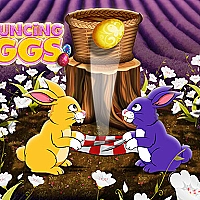 Bouncing Eggs Game Cover