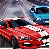 Dual Car Driving Game Cover
