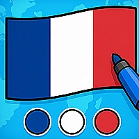 Flag Paint Puzzle Game Cover