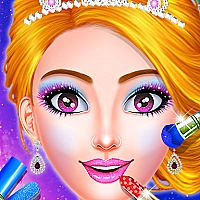 Princess Dress up & Makeover - Color by Number Game Cover