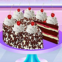 Real Black Forest Cake Cooking Game Cover