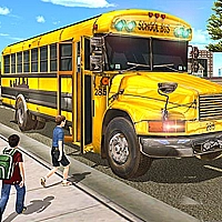 Real School Bus Driving Game Cover
