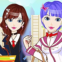 Schoolgirl Fashion Game Cover