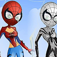 Spider Girl Dress Up Game Cover