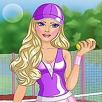 Barbie Tennis Dress Game Cover