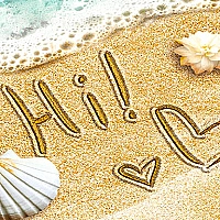 Draw Write on Sand Game Cover