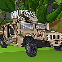 Army Vehicles Memory Game Cover