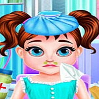 Baby Bad Cold Treatment Game Cover