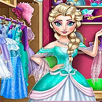 Disney Frozen Princess Elsa Dress Ups Game Cover