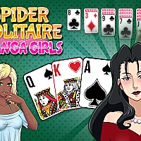 Spider Solitaire : Manga Girls Game Cover