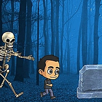 Spooky Forest Run Game Cover