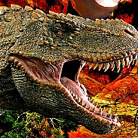 T-Rex Dinosaur Jigsaw Game Cover