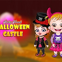 Baby Hazel Halloween Castle Game Cover