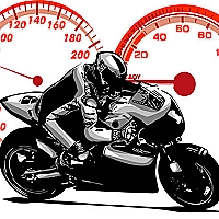 Crazy Bikers Jigsaw Game Cover