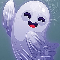 Ghostly Spikes Game Cover