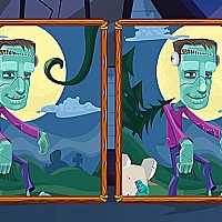 Halloween Find the Differences Game Cover