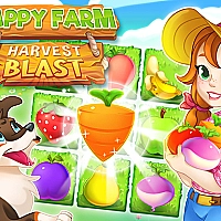 Happy Farm - Harvest Blast Game Cover