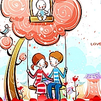 Loving Couple Jigsaw Game Cover
