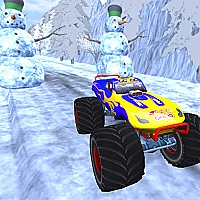 Christmas Monster Truck Game Cover