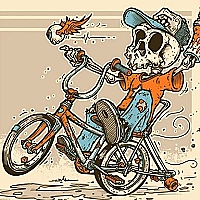Halloween Bike Ride Jigsaw Game Cover