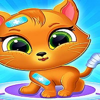 Little Cat Doctor Care Game Cover