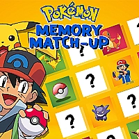 Pokemon Memory Match Up Game Cover