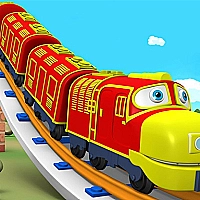 RACING TRAIN 3D GAME Game Cover