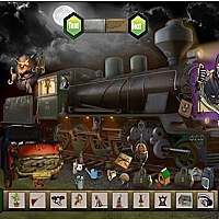 Scary Train Station Game Cover