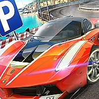 Sports Car Dock Parking Game Cover