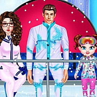 Baby Taylor Skiing Fun Game Cover